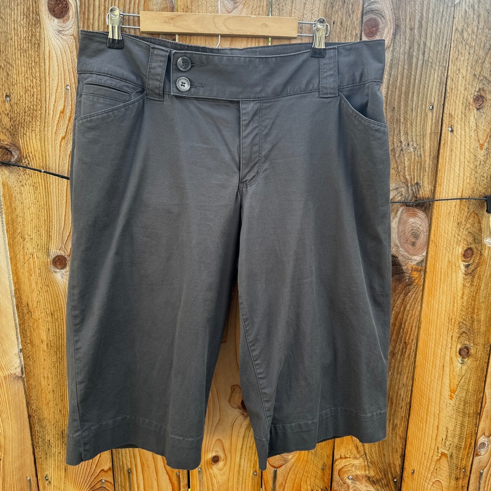 Venezia Gray Cropped Women's Size 14 Casual Capri